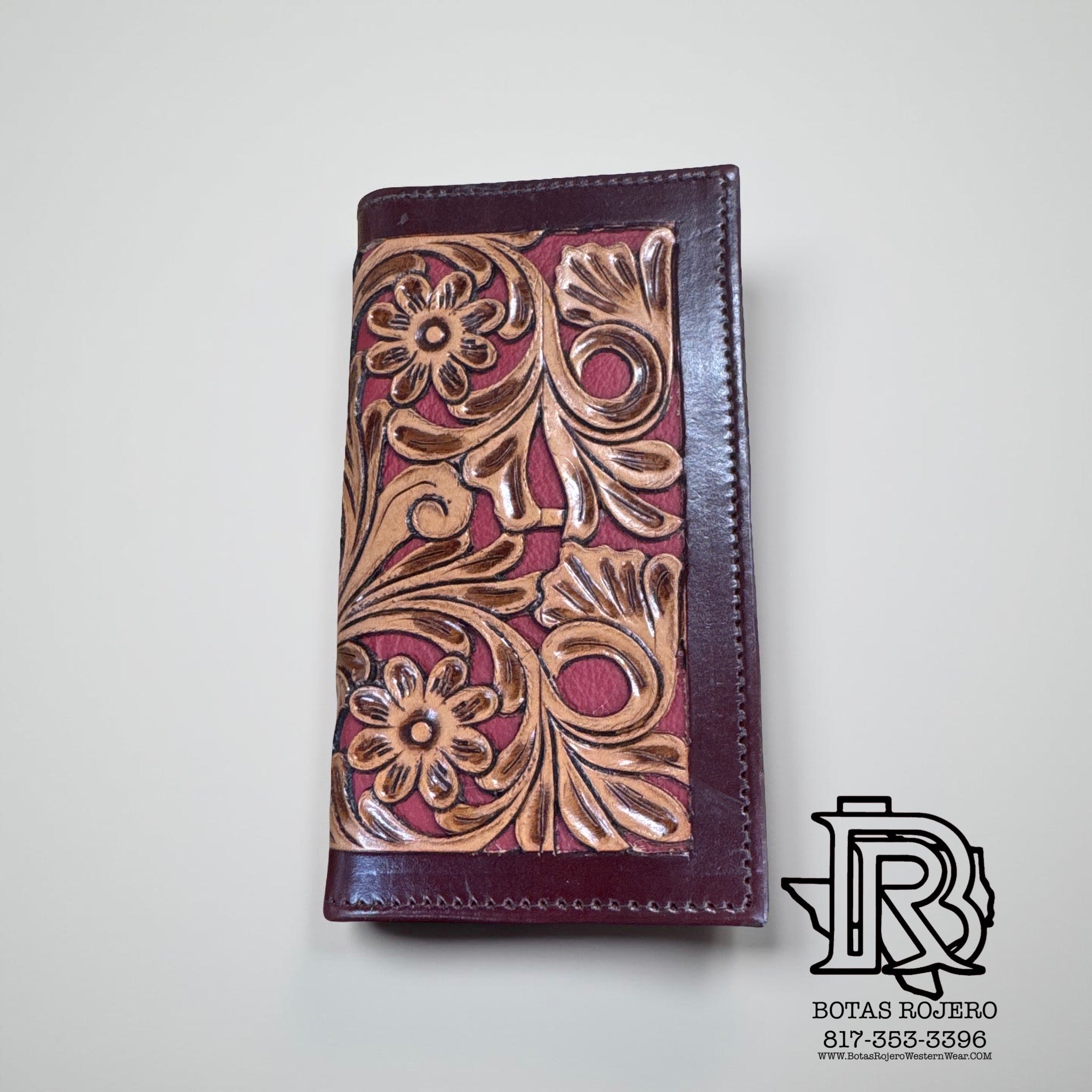 “ FLINT “ |IRON SPUR ™️ RODEO WESTERN WALLET HANDMADE
