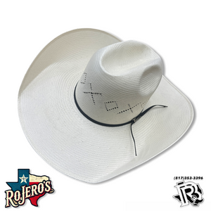 “ Walter “ | Twister 10X STRAW HAT Shantung Hat 5 INCH BRIM
