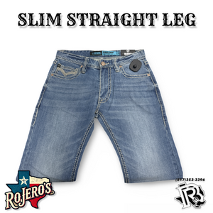 Mens Rock & Roll Ladder stitch revolver Medium Vintage Jeans | BM1RD02490 BLUE LABEL