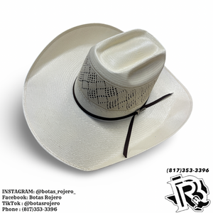 TWISTER 20X | SHANTUNG HAT IVORY/TAN STRAW COWBOY HAT T73546