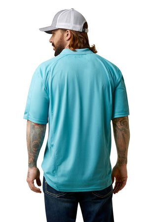 “ KEVIN “ | Mens ARIAT polo Maui blue 10044938