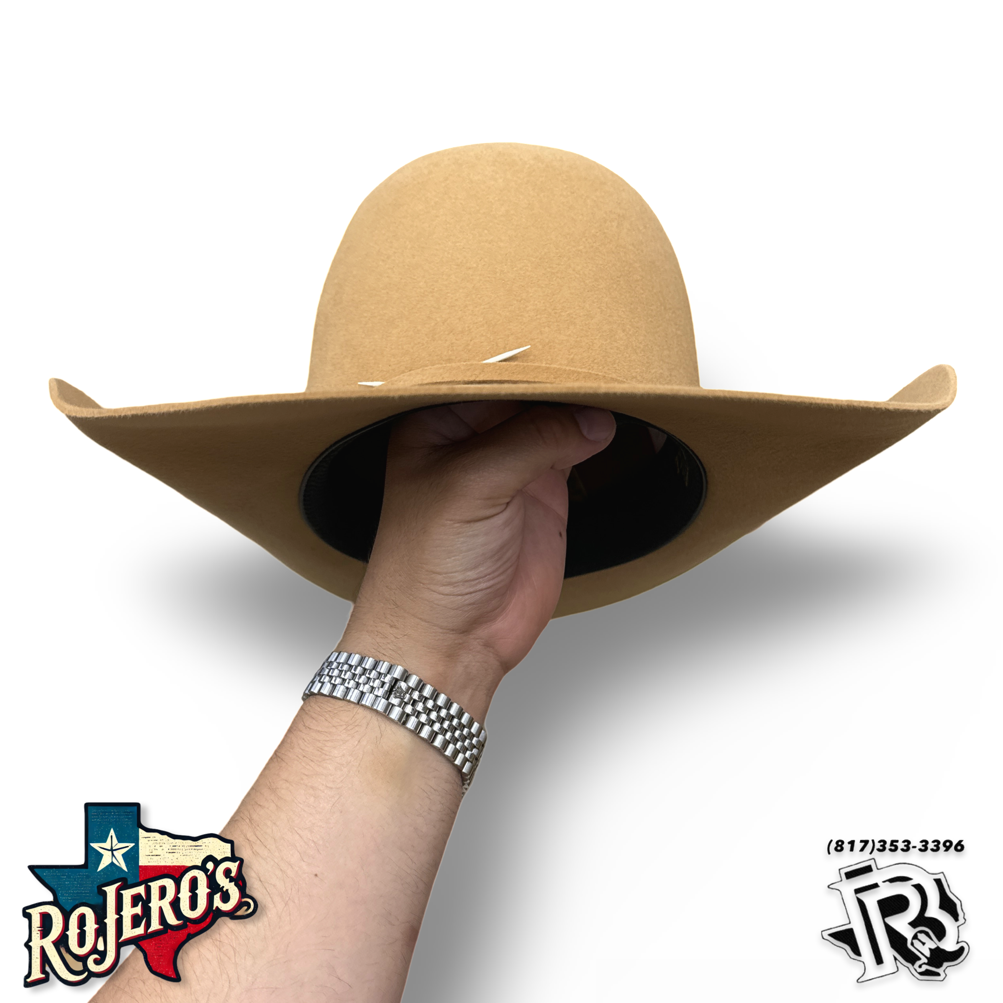 CAMEL DH | RODEO KING FELT COWBOY HAT