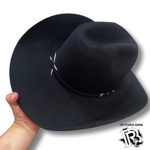 7X BLACK | RODEO KING FELT COWBOY HAT