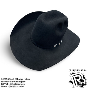 RDR 6X BLACK | MEN WESTERN FELT HAT