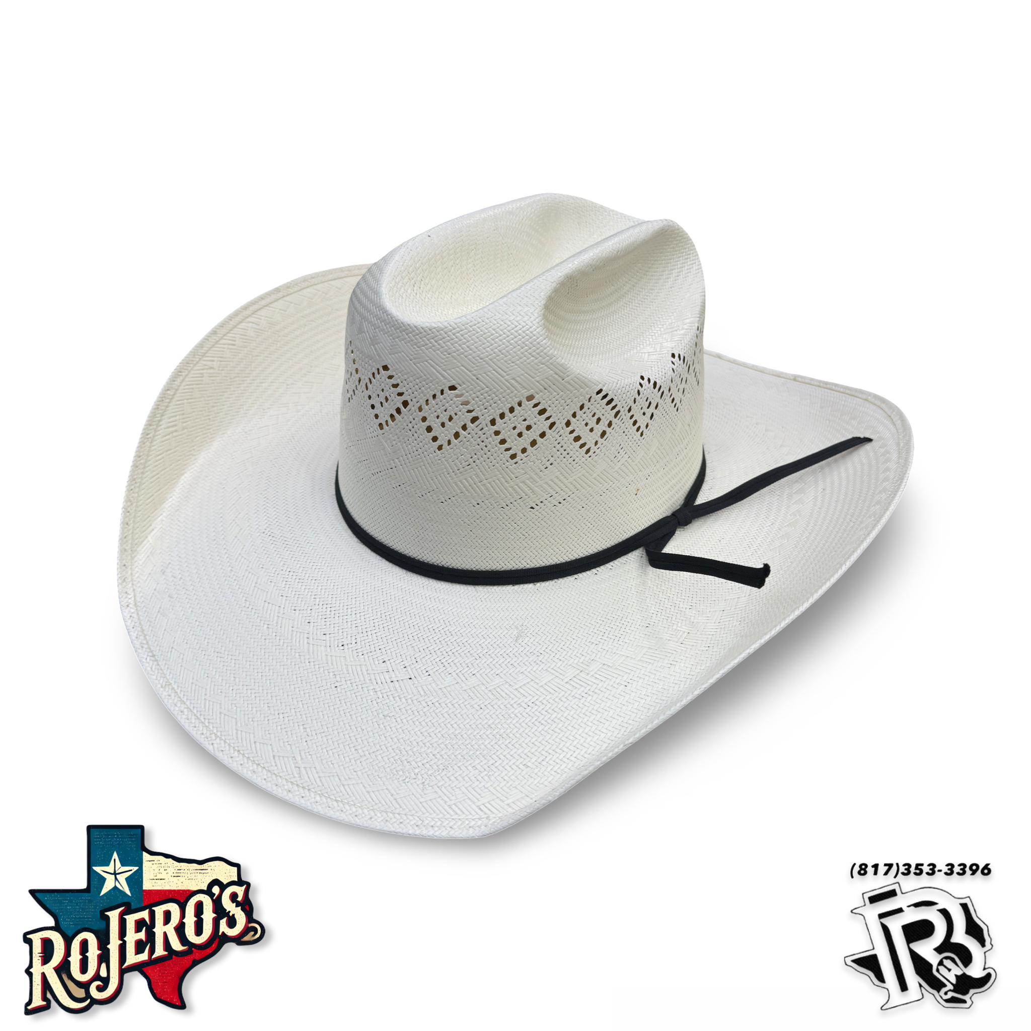 “ 24K “ | COWBOY STRAW HAT IVORY