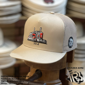 ‘’JAIME’’ | KHAKI TRUCKER CAP