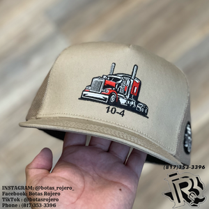 ‘’JAIME’’ | KHAKI TRUCKER CAP