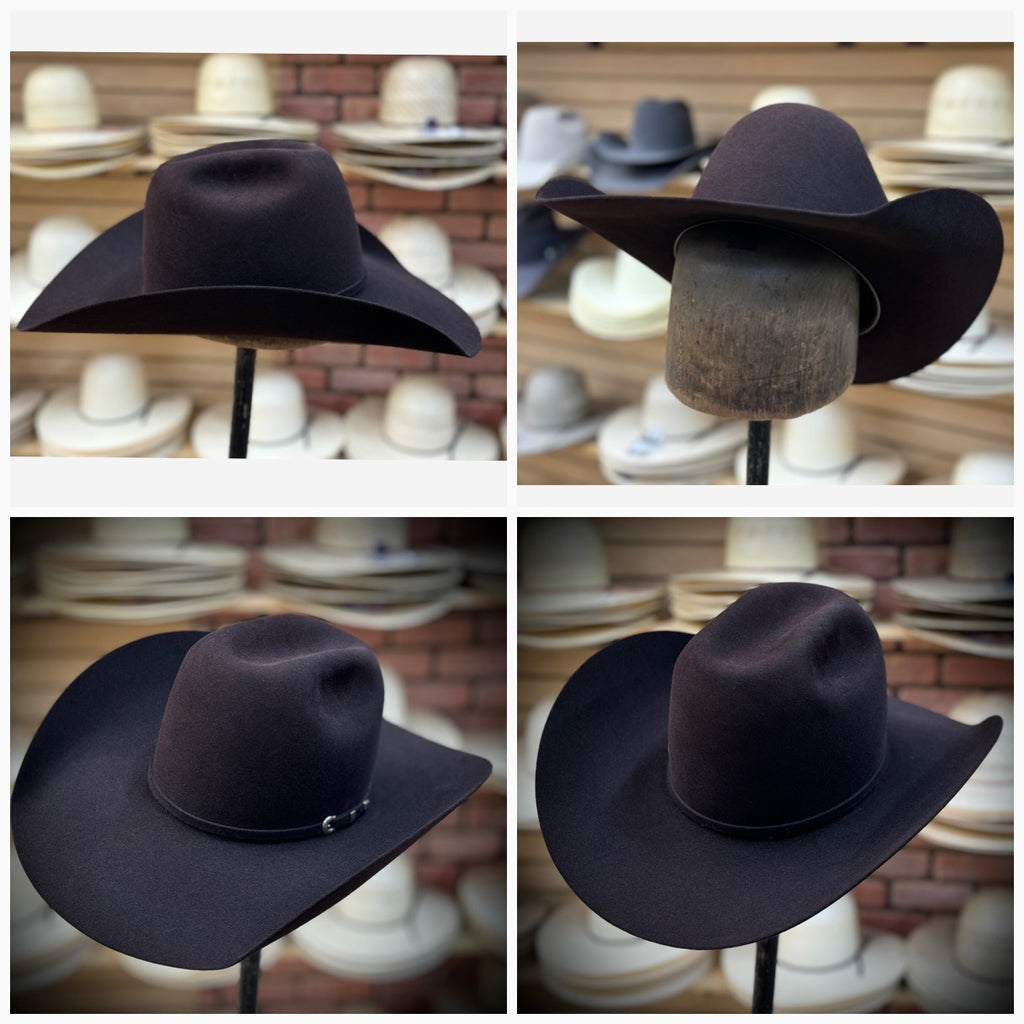 10X BLACK CHERRY | RODEO KING COWBOY FELT HAT