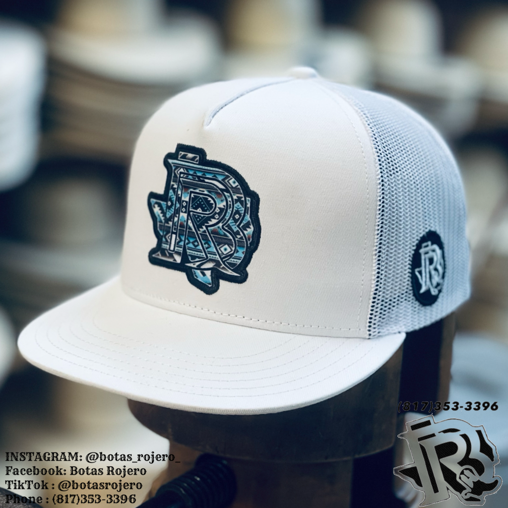 “ Everett “ |  BR TEXAS OUTLINE CAP BLUE AZTEC SNAP BACK