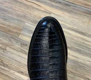 ‘’Robert’’ Mens Black Caiman Belly