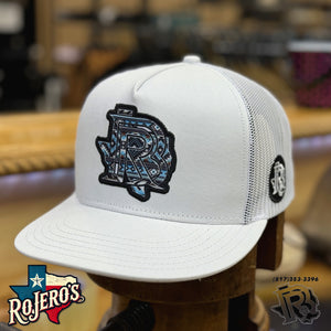 ‘’LEON’’ |BR’S LOGO WHITE TRUCKER CAP