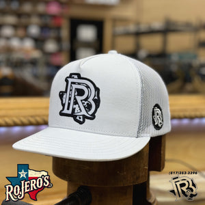 “ COWHIDE “ | BR CAPS COW PRINT CAP WHITE/BLACK