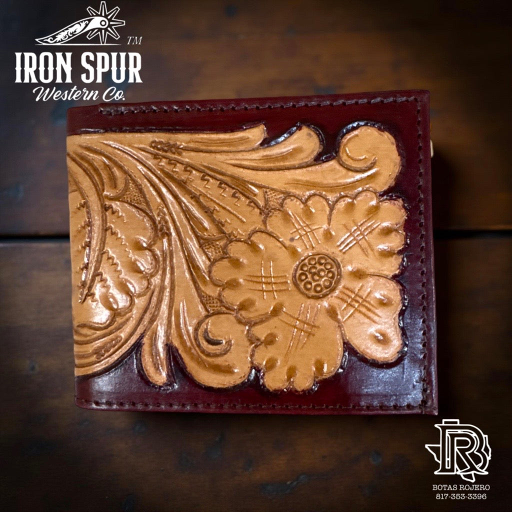 “ TRAVIS “ | IRON SPUR WESTERN CO BI-FOLD WESTERN WALLET HANDMADE