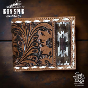 “ SIERRA “ | IRON SPUR WESTERN CO BI-FOLD  WALLET HANDMADE