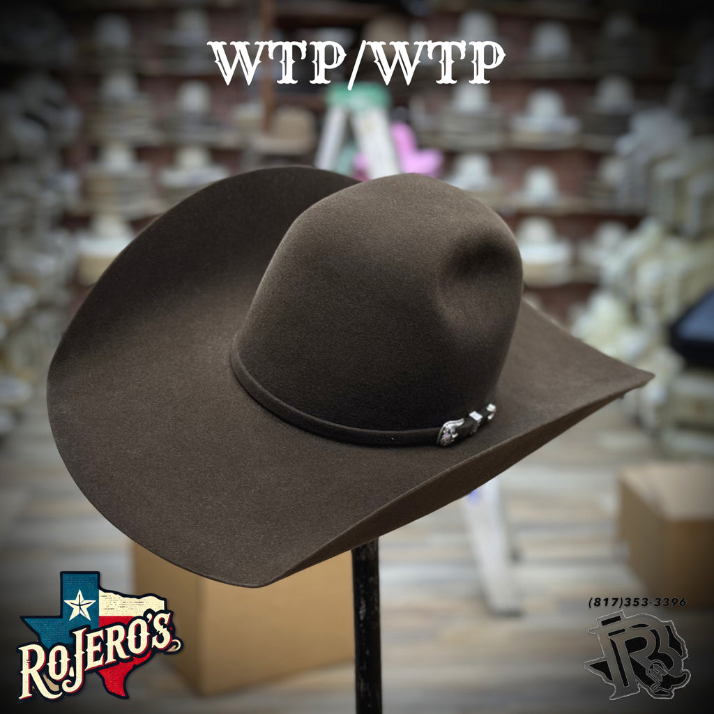 20X CHOCOLATE | AMERICAN HAT FELT HAT 5 INCH BRIM