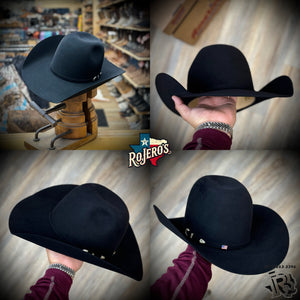 40X BLACK | AMERICAN HAT COWBOY FELT HAT