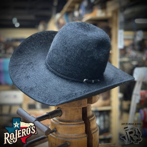 10X GRIZZLY BLACK | RODEO KING FELT COWBOY HAT