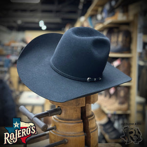 7X BLACK | RODEO KING FELT COWBOY HAT