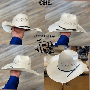 TWISTER 10X | “ X & DIAMONDS “ SHANTUNG HAT NATURAL T73908