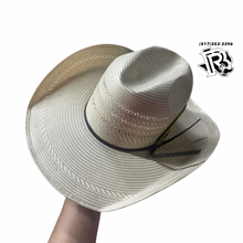 Load image into Gallery viewer, “ TRIPLE TIME “ | RODEO KING STRAW HAT 4 1/4 inch brim