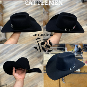 7X BLACK | AMERICAN HAT FELT COWBOY HAT