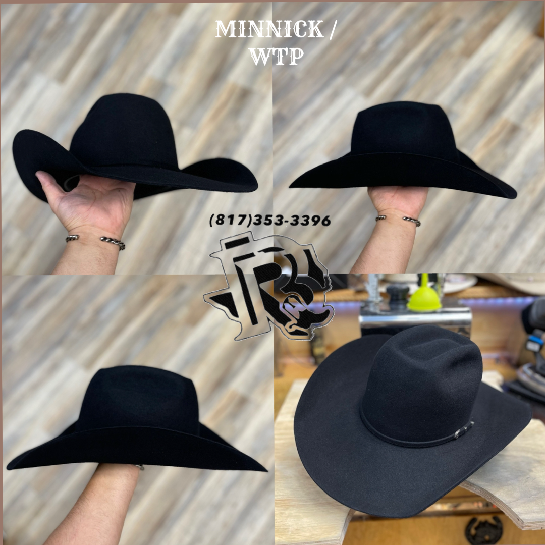10X BLACK | RODEO KING COWBOY FELT HAT