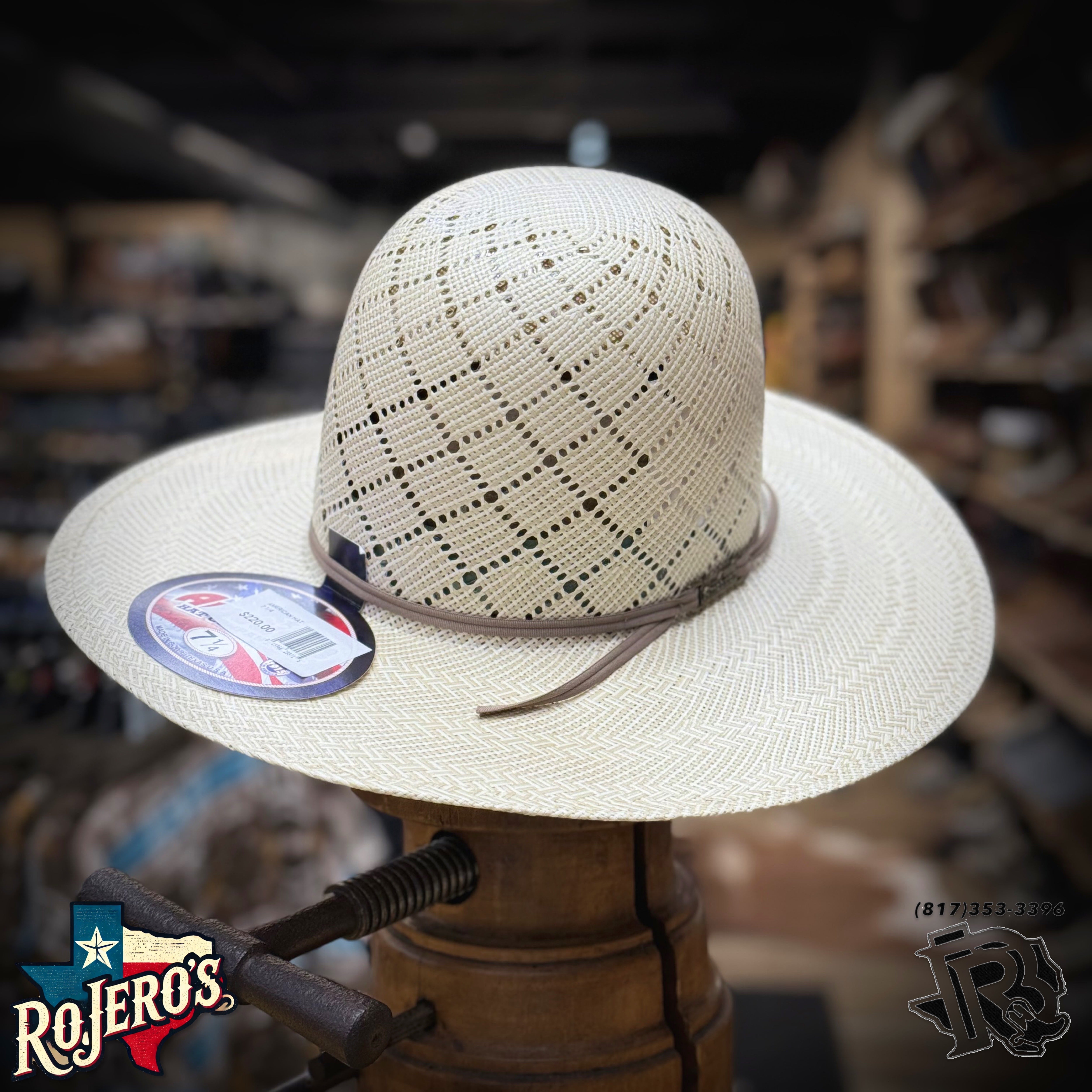 “ 5050 “ | AMERICAN HAT STRAW 4 INCH BRIM