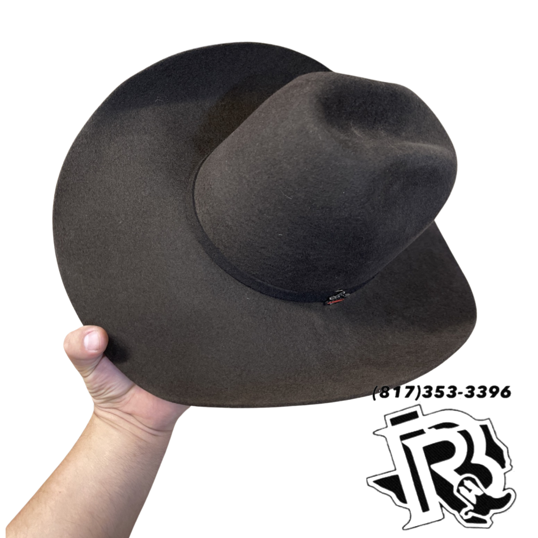 “ Eric “ | MEN WOOL COWBOY HAT CHOCOLATE OPEN CROWN
