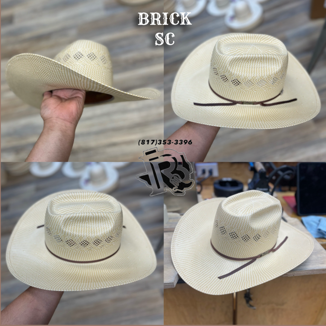 “ 5800 “ | AMERICAN STRAW HAT COWBOY STRAW HAT 4 1/4 brim
