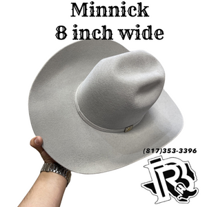 “ Santiago “ | MEN WOOL COWBOY HAT SILVERGREY OPEN CROWN