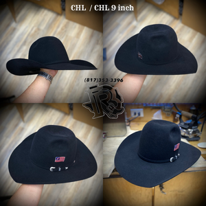 7X BLACK | AMERICAN HAT FELT COWBOY HAT
