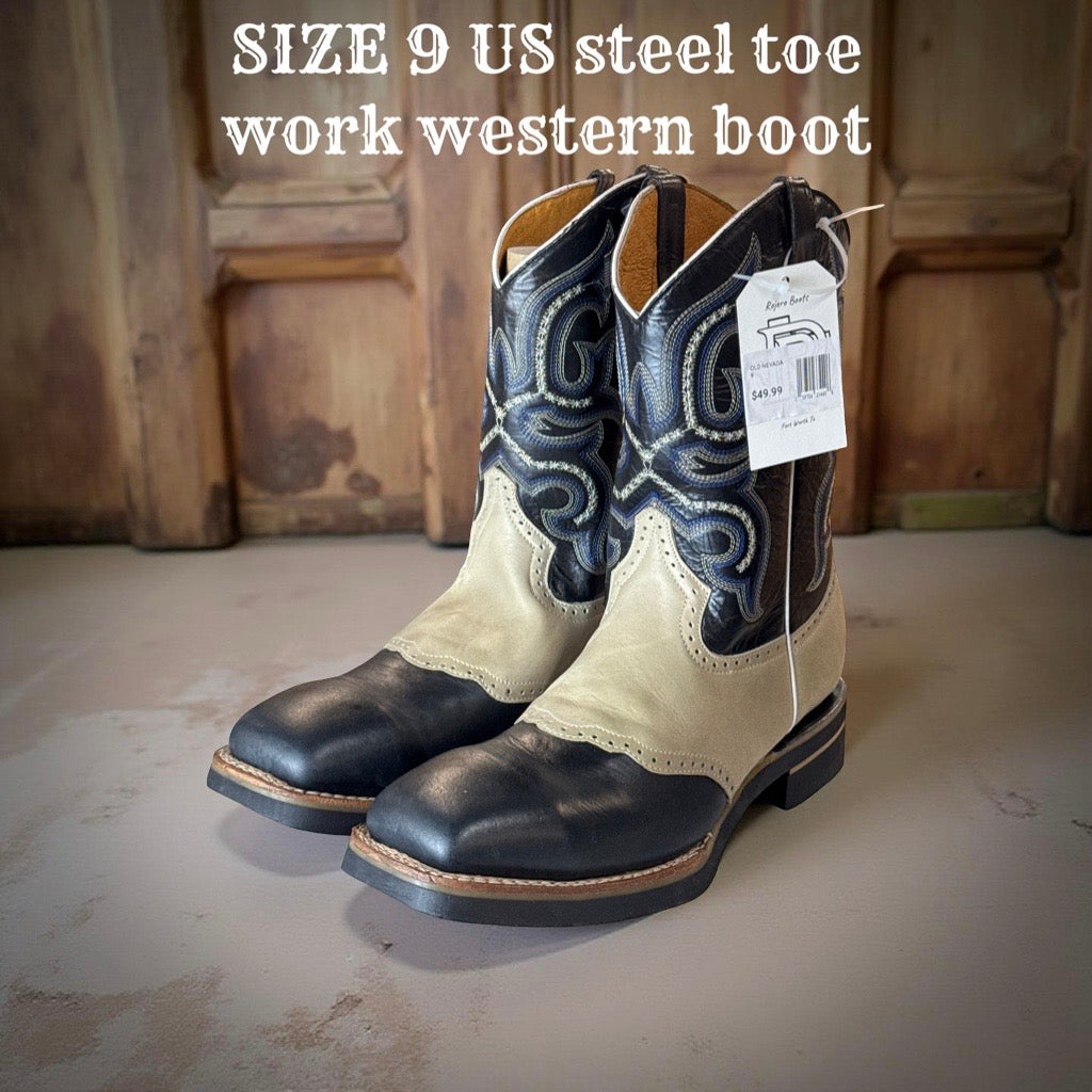 OLD NEVADA WORK BOOTS