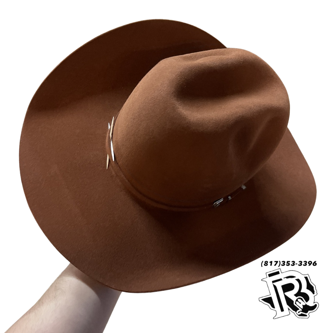 RUST DH | RODEO KING FELT COWBOY HAT 7x