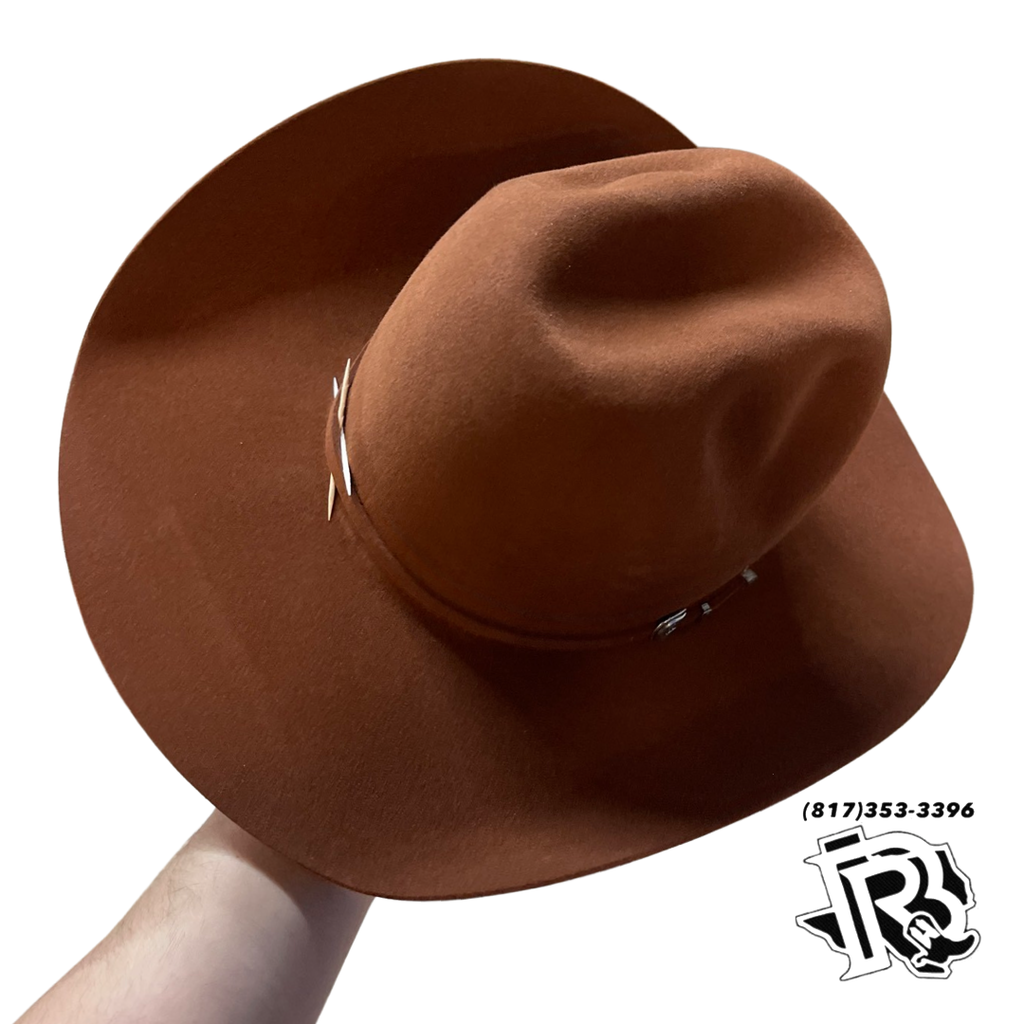RUST DH | RODEO KING FELT COWBOY HAT