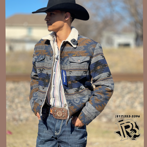 “ Jack “ | WRANGLER VINTAGE WESTERN MEN JACKET GRIZZLY 112318500