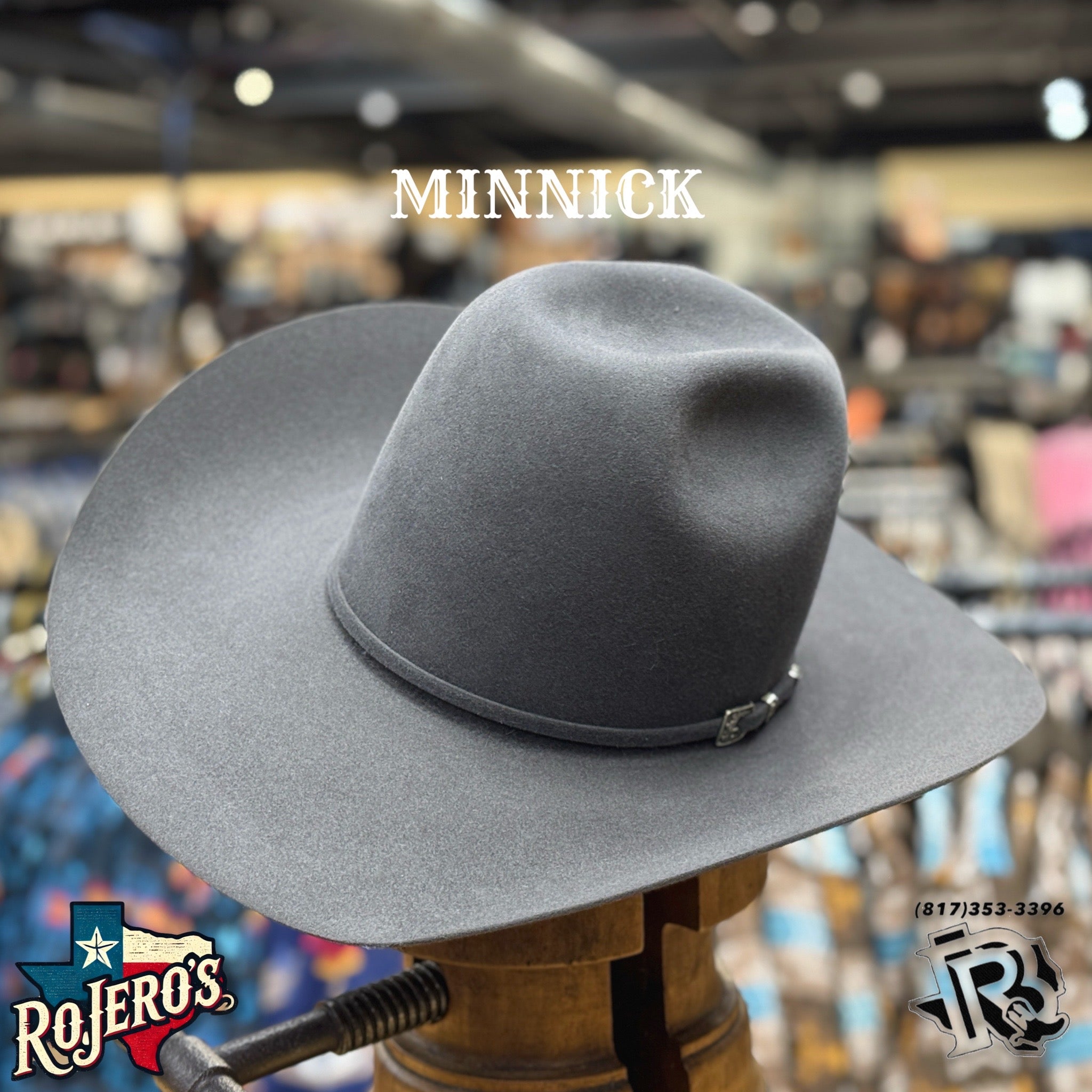 100X Steel | AMERICAN HAT FELT HAT 4 1/4 BRIM