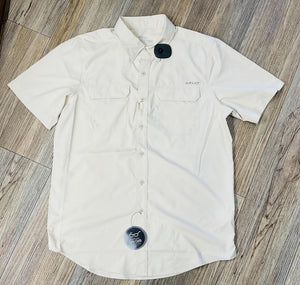 MEN’S ARIAT VENTTEK OUTBOUND FITTED CRÈME BRU LEE SHIRT | 10055228