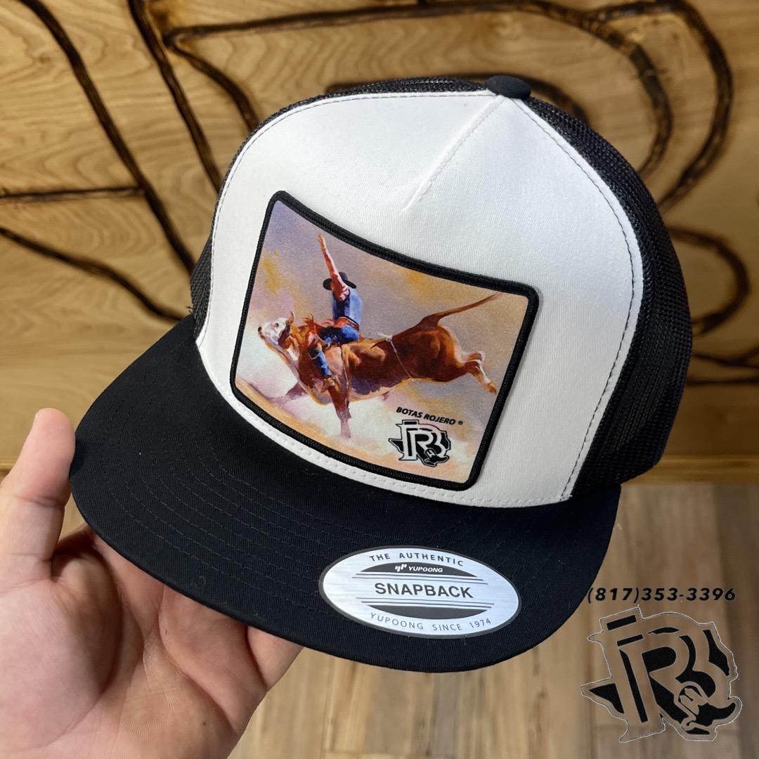 “ BUCKING BULL “ | BR CAP BLACL/WHITE/BLACK
