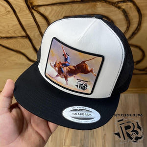 “ BUCKING BULL “ | BR CAP BLACL/WHITE/BLACK