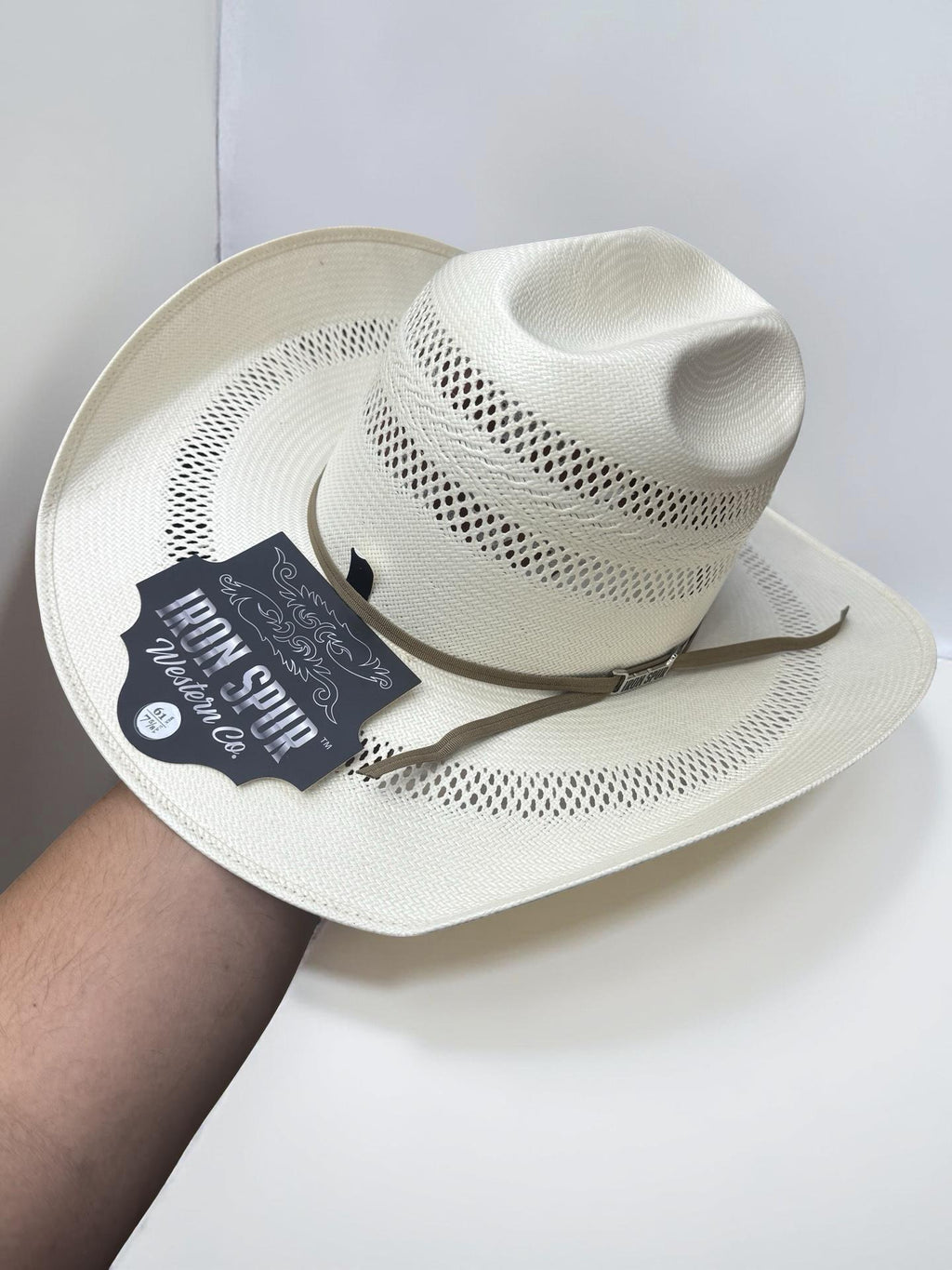 “ Alan “ | IRON SPUR STRAW HATS 4 1/4 INCH BRIM #142