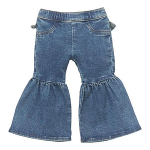 Wrangler Toddler Girls Pull Up Flare Jean|  112353064