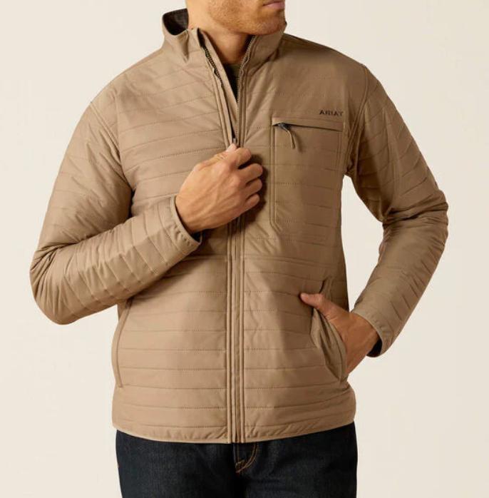 MENS ARIAT WYLIE KHAKI JACKET | 10052463