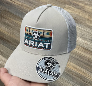 ARIAT RECTANGLE SOUTHWESTERN BEIGE  CAP | A300085831