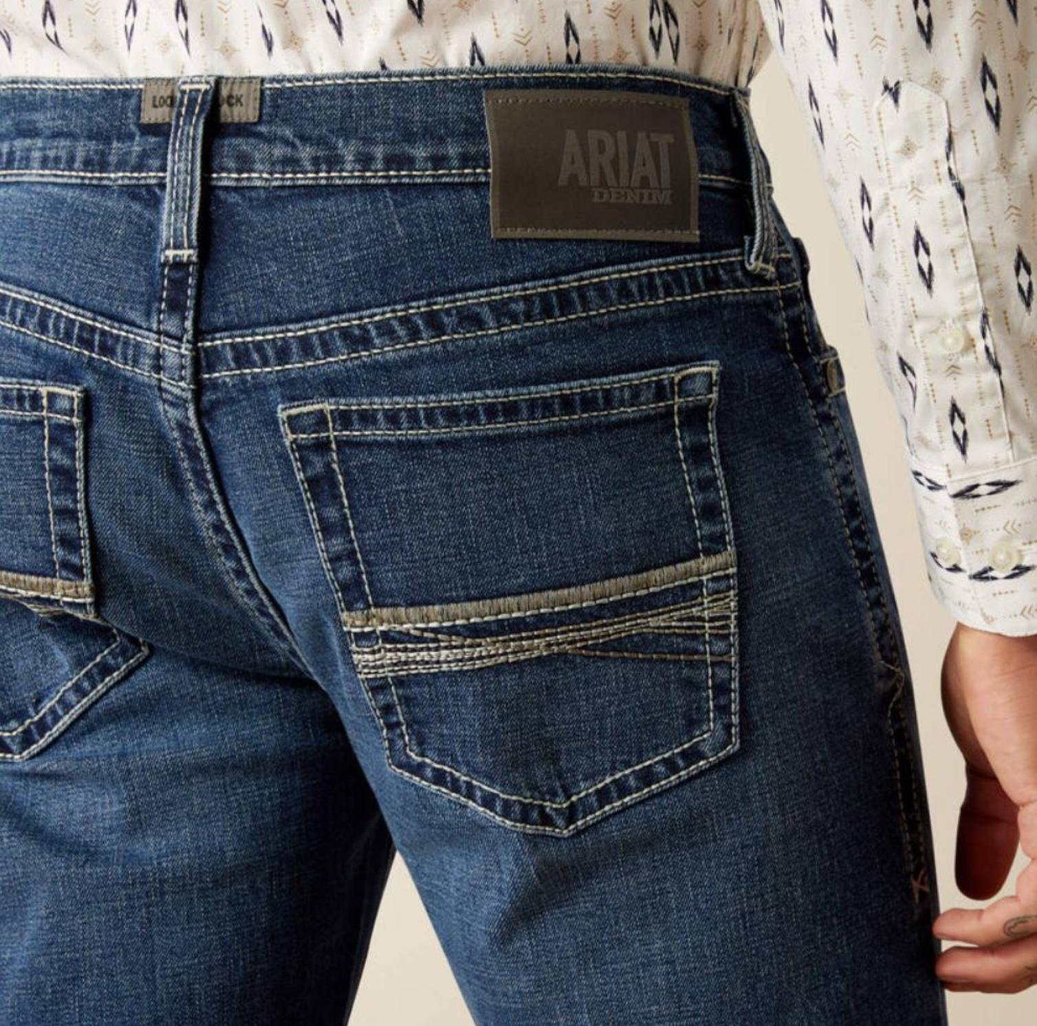 ARIAT MEN’S M7 SLIM WASH; KENNY STRAIGHT JEANS | 10058932