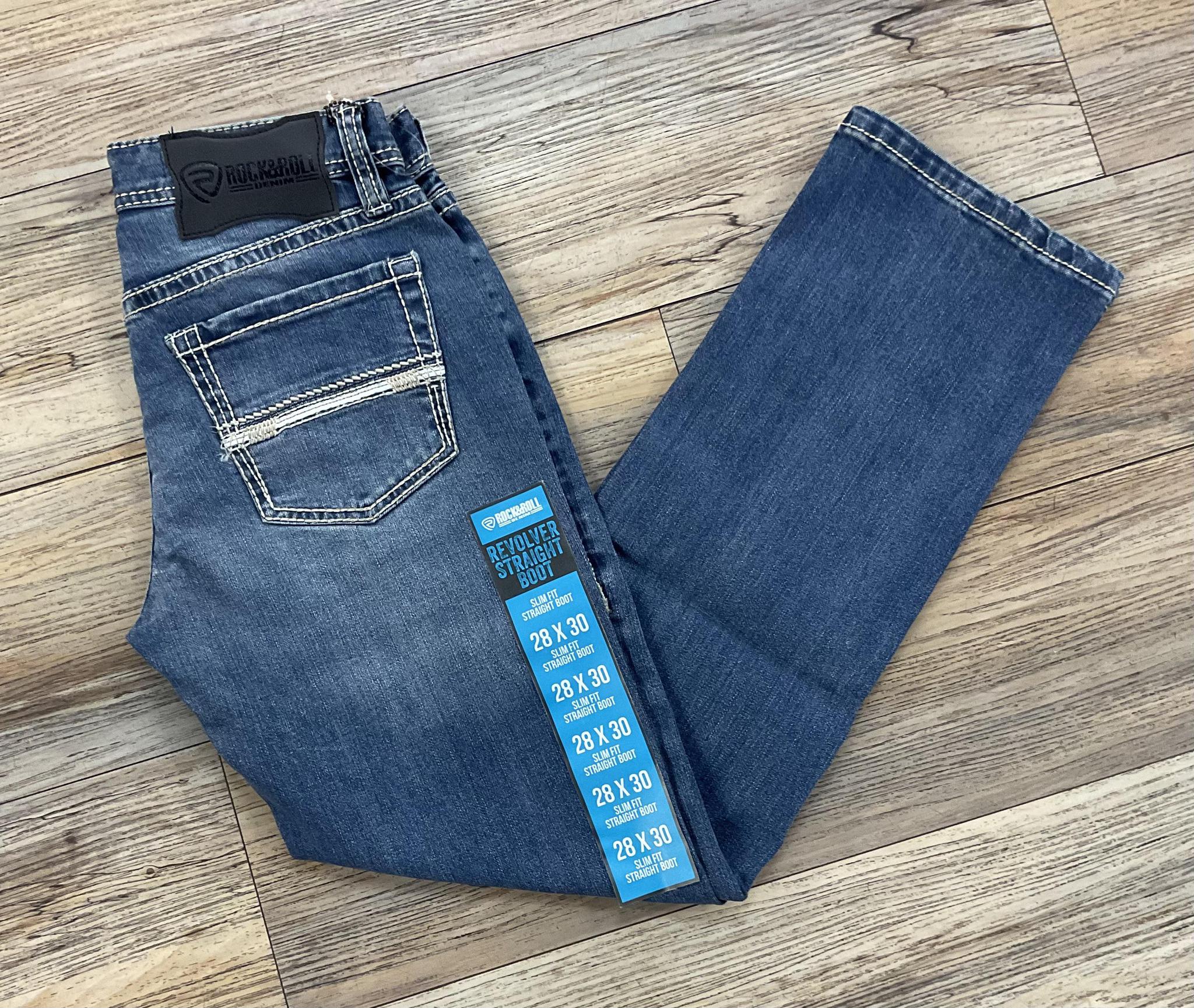 MEN’S ROCK & ROLL SLIM STRAIGHT BOOT MEDIUM VINTAGE JEANS | BM1RD06136