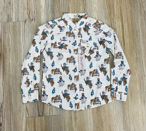 WRANGLER GIRLS LONG SLEEVE SHIRT