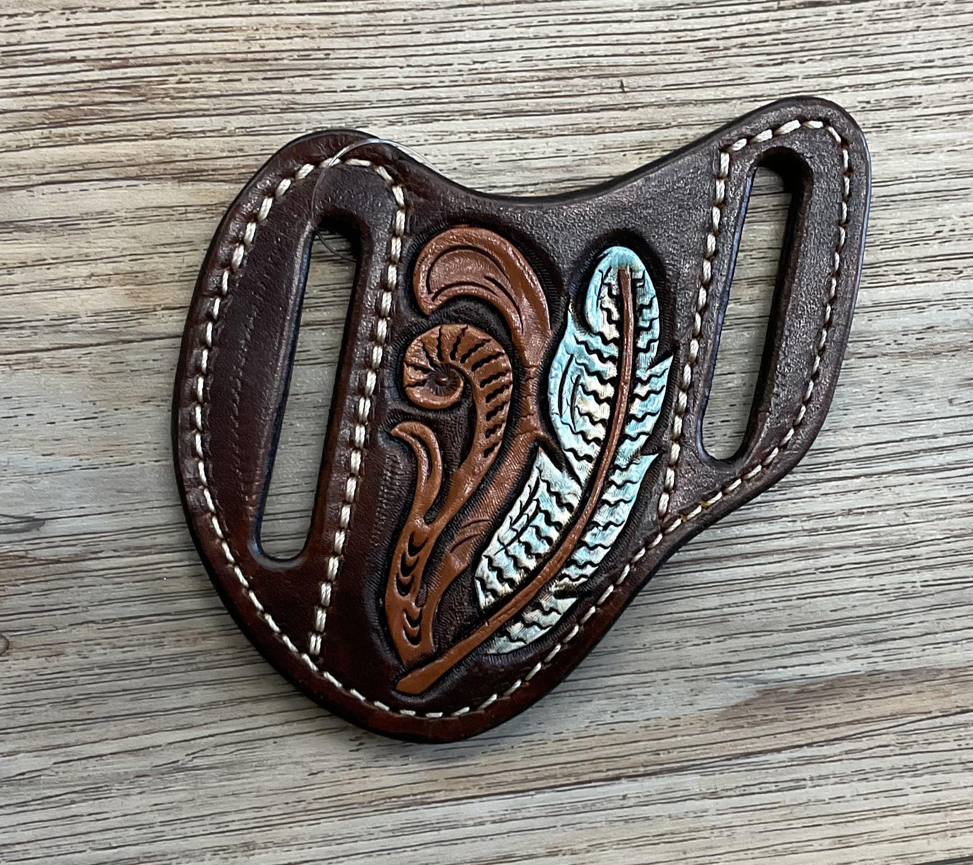 ‘’FRANKY’’ KNIFE SHEATH FEATHER