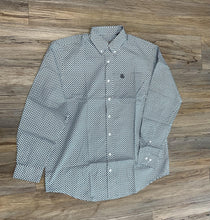 Load image into Gallery viewer, ‘’ETHAN’’| MENS TURQUOISE WESTERN  SHIRT