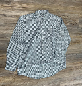 ‘’ETHAN’’| MENS TURQUOISE WESTERN  SHIRT