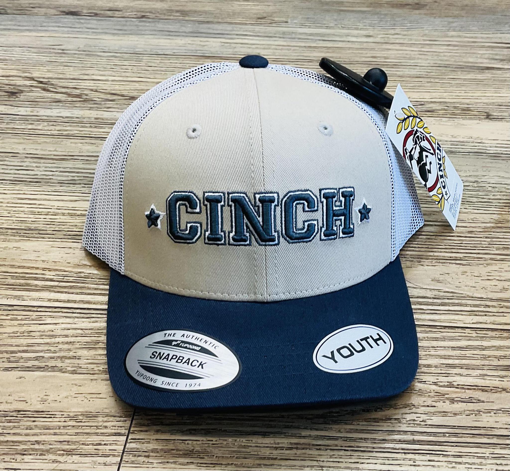 BOYS YOUTH  CINCH TRUCKER KHAKI CAP | MCC0606027